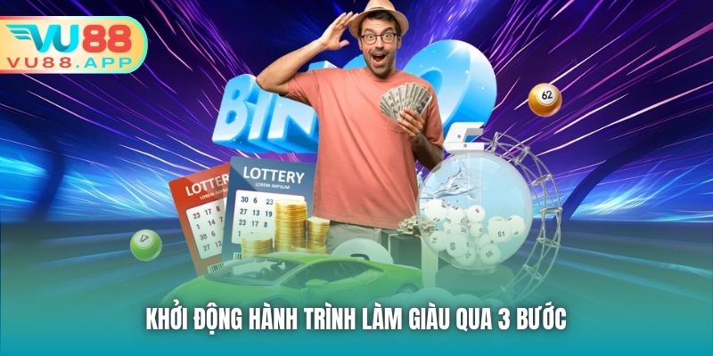 Khởi động hành trình làm giàu qua 3 bước